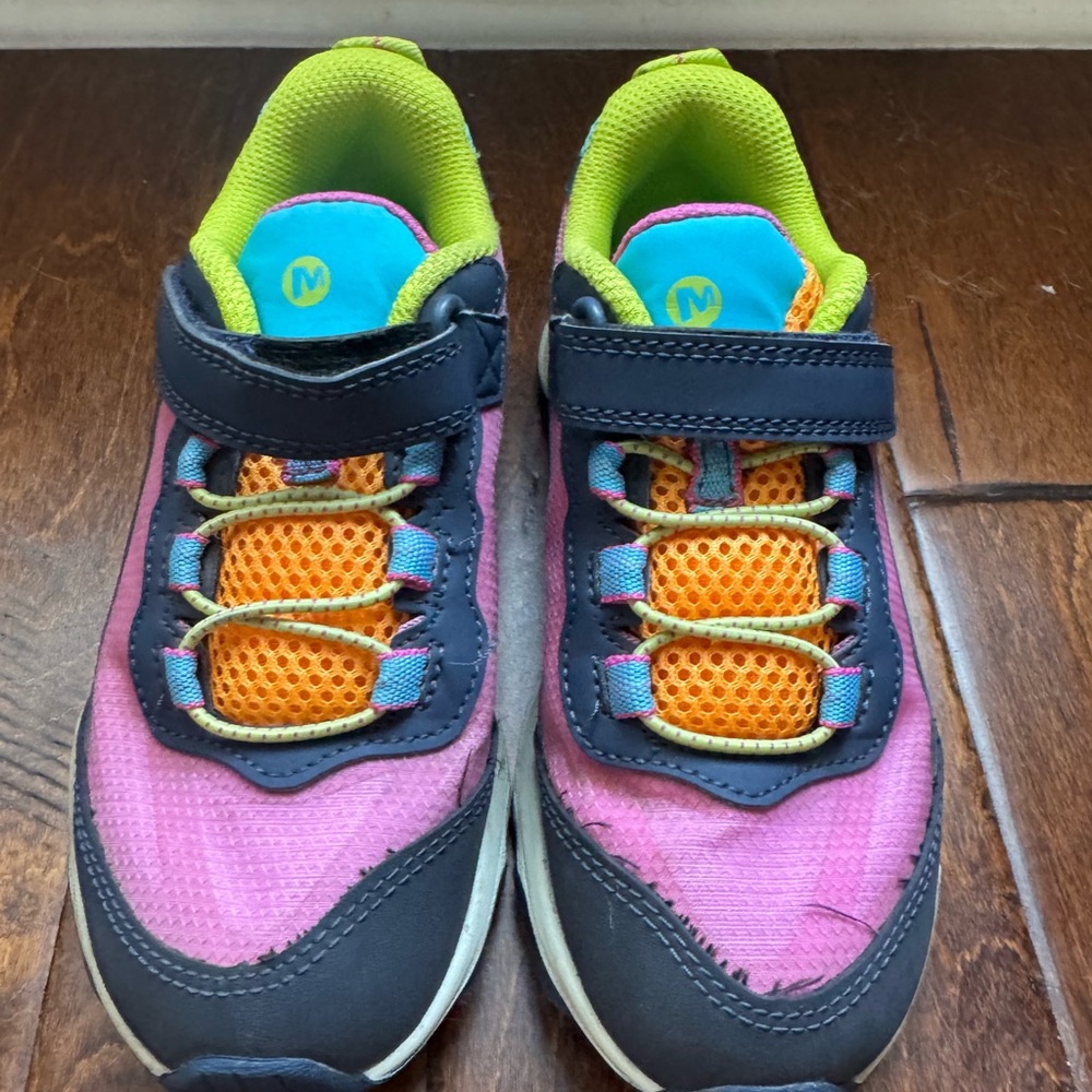 Merrell Kid's Moab Speed Low Alternative Closure Waterproof Hiking Sneaker - Picture 2 of 3
